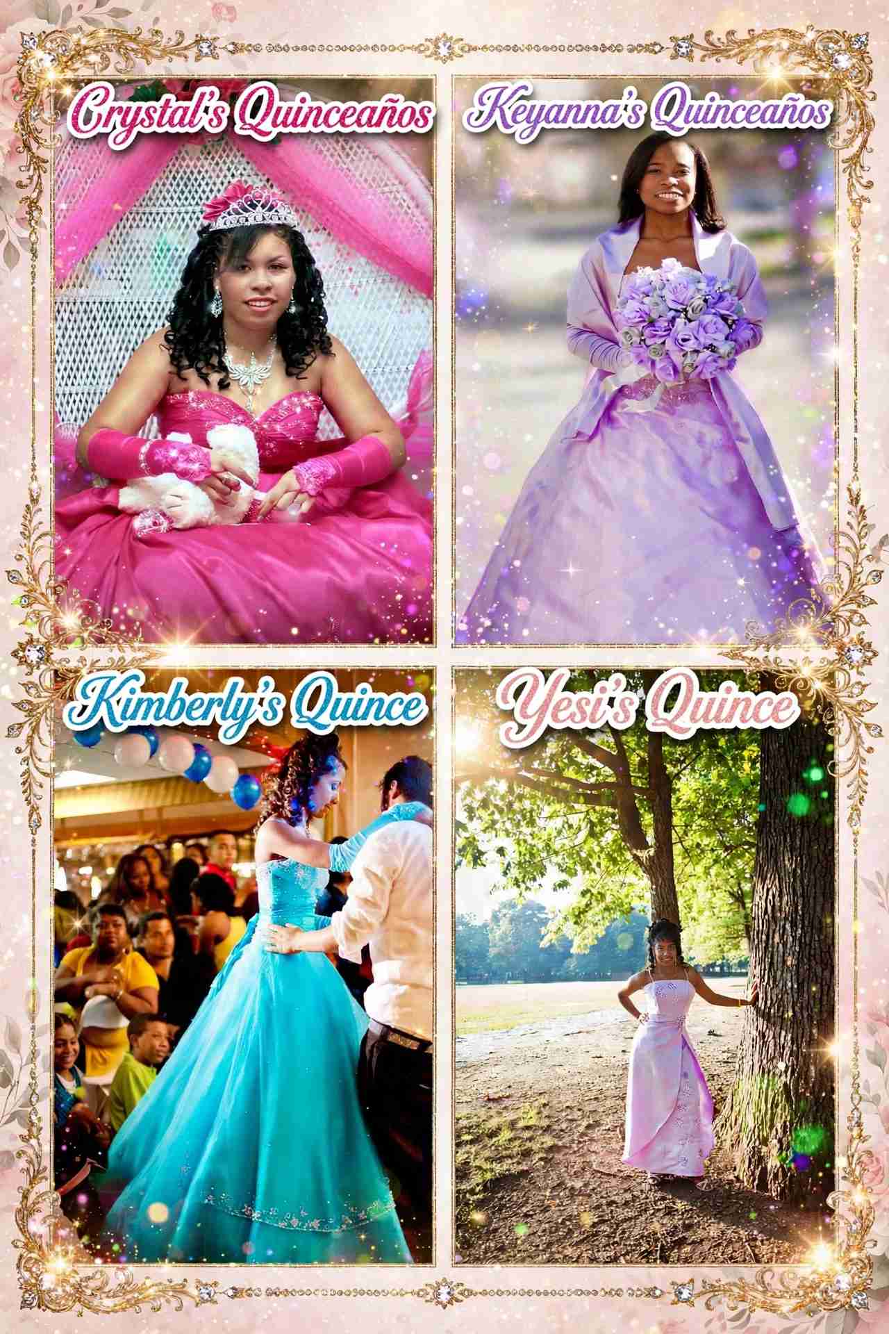 Various Quinceañeras