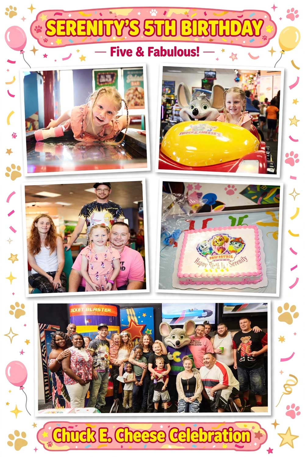 Serenity's 5th Birthday