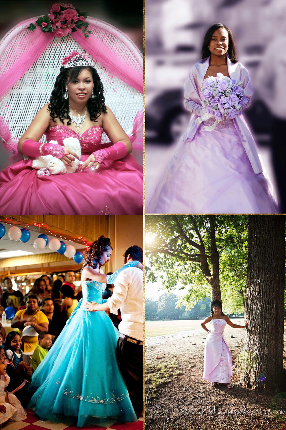 Various Quinceañeras